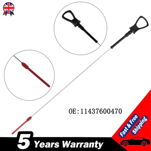 Engine oil level dipstick - level, fits